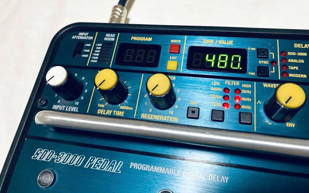 KORG デジタルディレイ ペダルタイプ SDD-3000 PEDAL