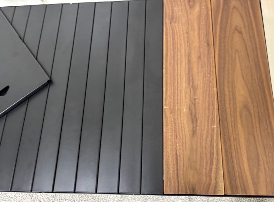 ガスコンロ付きアウトドアテーブル