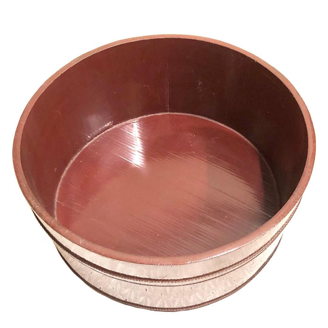 ■時代物・レトロ■木桶・インテリア・アンティーク・花器・ディスプレイ・木工・木製