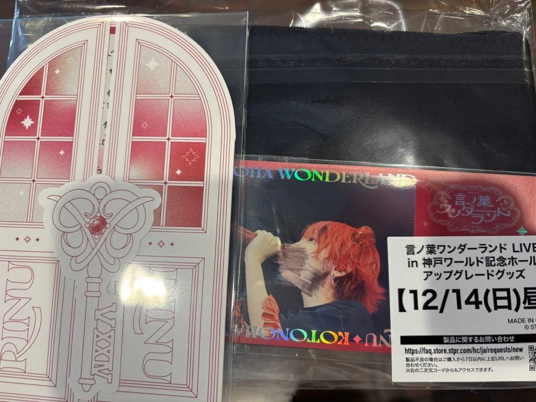 【本日までお値下げ可】莉犬くん ワンマン 神戸 14日 昼 アプグレグッズ