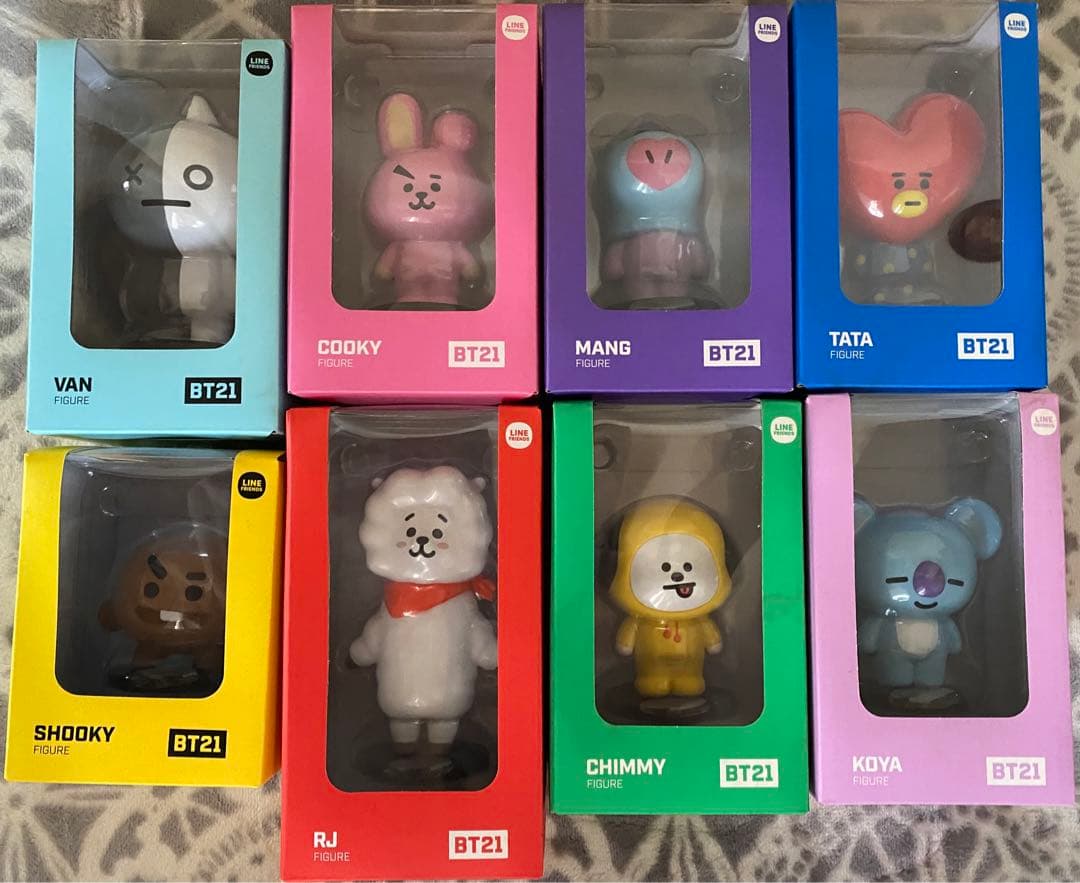 BT21 フィギュア 8体セット