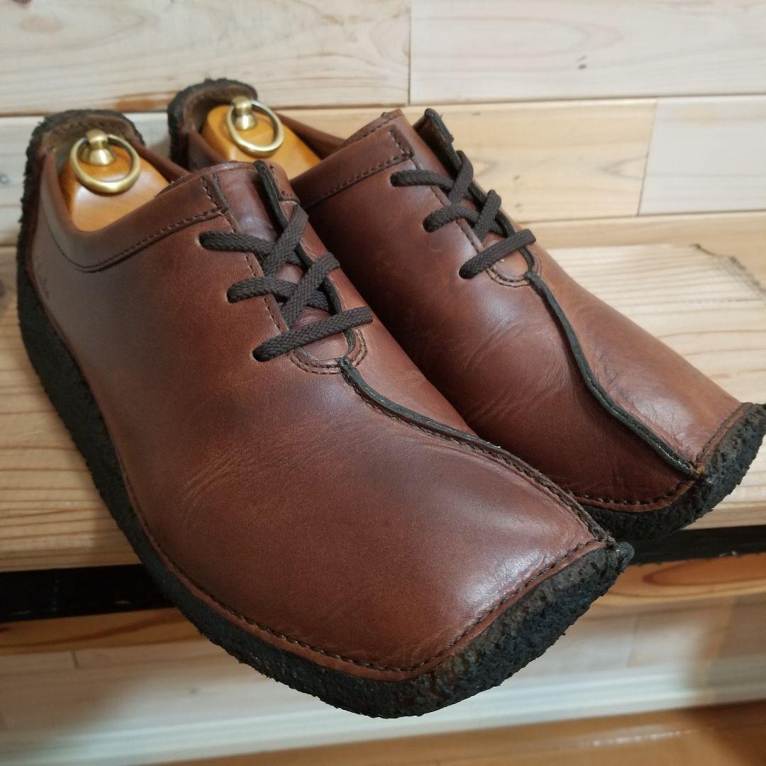 美品　廃盤　Clarks　アルバーニ　レザー　ワラビーブーツ　28