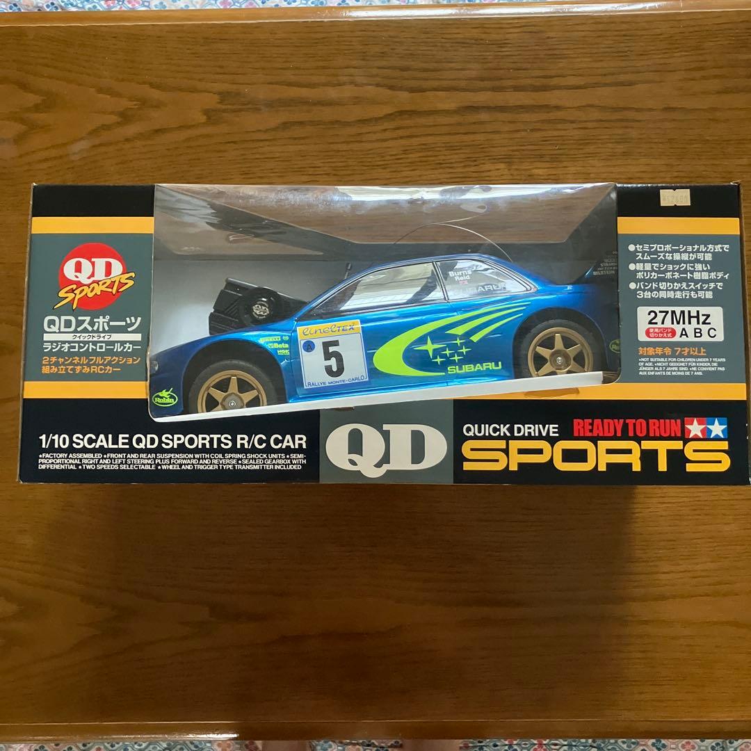 タミヤ 1/10 QDスポーツRCカー スバルインプレッサ WRC'99