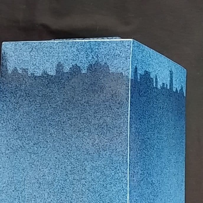 再値下げ九谷焼竹腰一兼(花生け）遠い日シリーズ