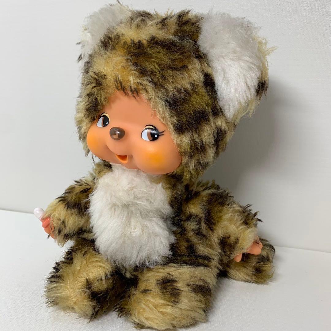 ビンテージ ヒョウ モンチッチ エンドーチェーン monchhichi 577