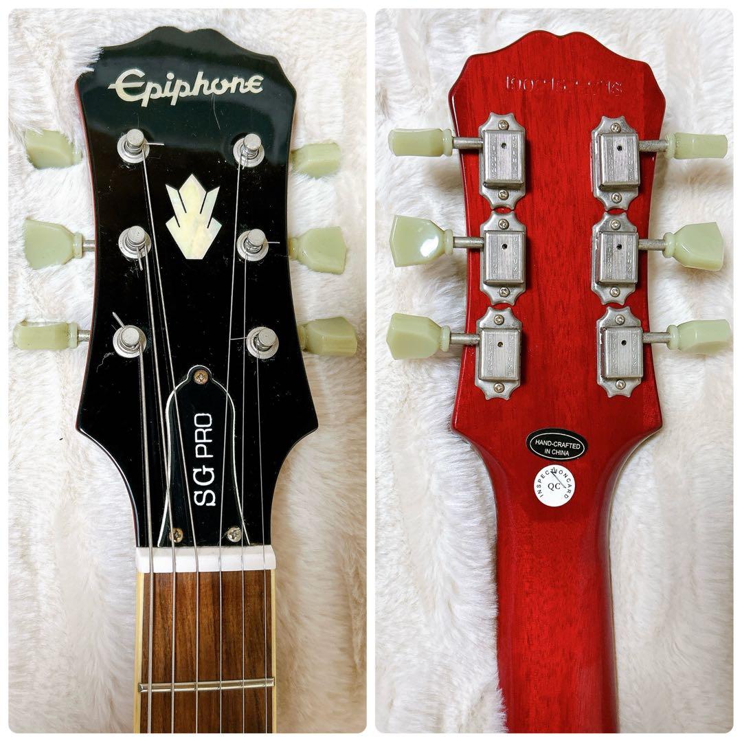 美品 Epiphone SG PRO G-400 2019年製 Cherry