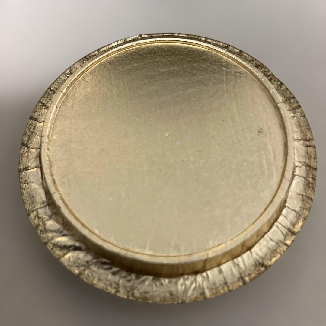 茶道具 大海茶入 桶谷定一作 共箱 仕覆付