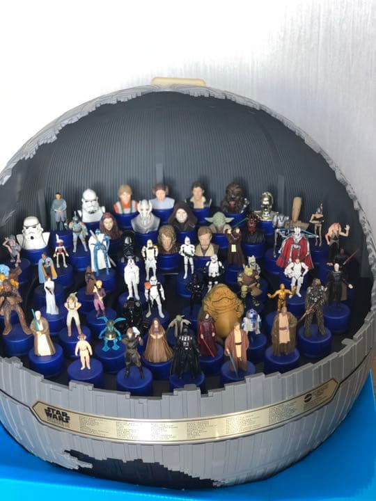 PEPSI スターウォーズ EP3 ボトルキャップ フルコンプリート・台座付き