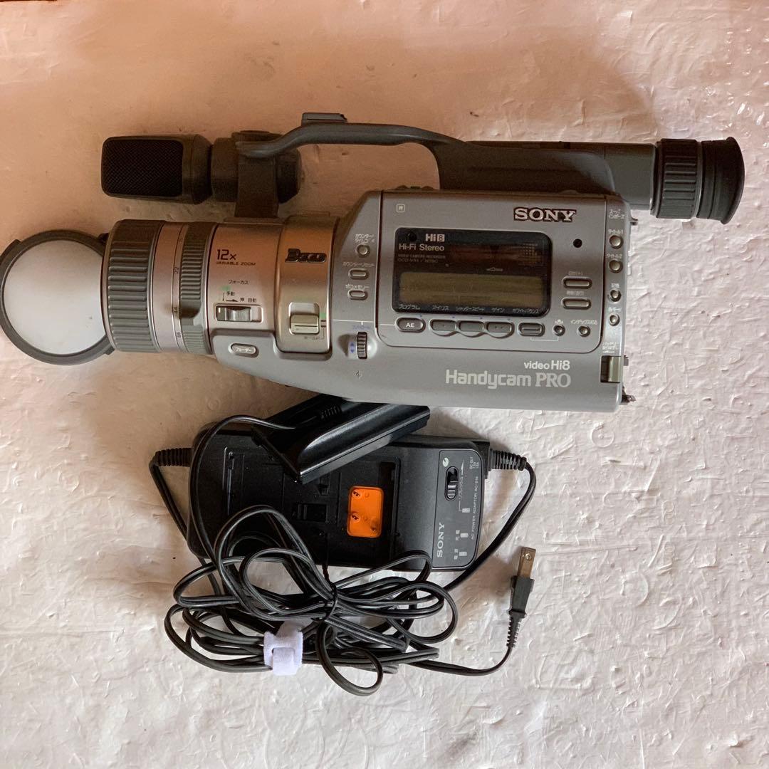 ジャンク ソニー CCD-VX1 Hi8 handyman PRO 壊れています