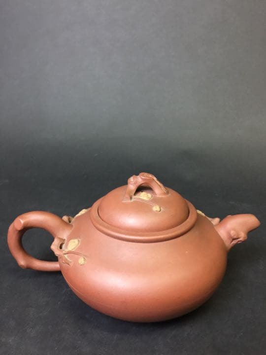 二色 紫砂壺 急須 茶道具 煎茶 在銘 順仙