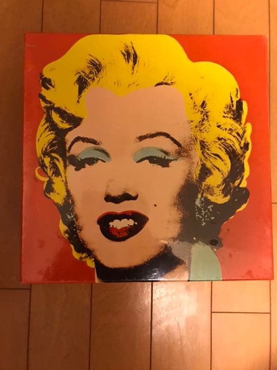 アンディ・ウォーホル  ボックス　アート　赤　マリリン・モンロー　新品未開封
