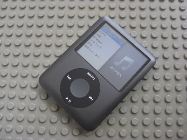 ◆iPod nano 第3世代 ブラック 8GB 美品！