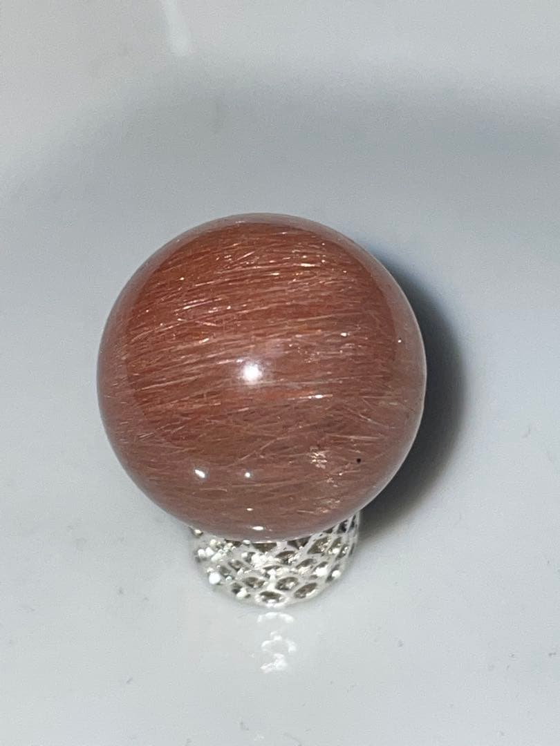 サゲニティッククォーツ　粒　16ミリ