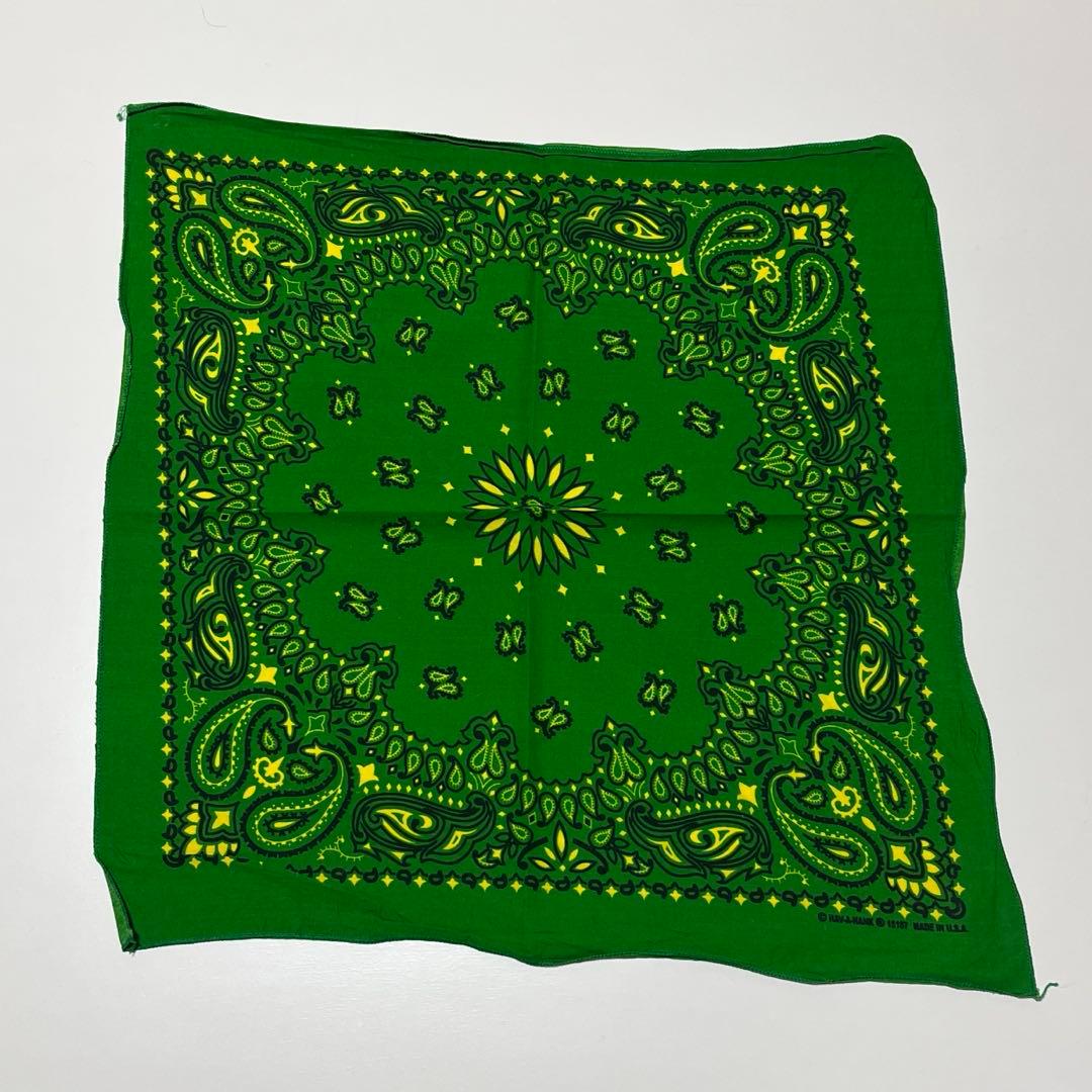 古着　US バンダナ　9枚まとめ売り　ヴィンテージ　ペイズリー　20