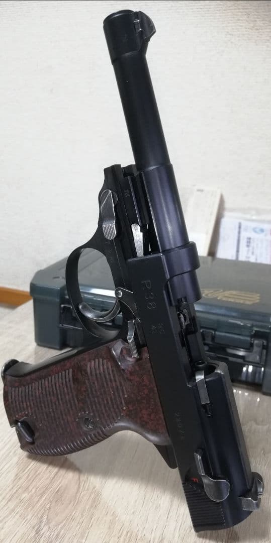 本日終了⭐マルゼン ワルサーP38ガスブロ&新品世田谷グリップ&マガジンセット