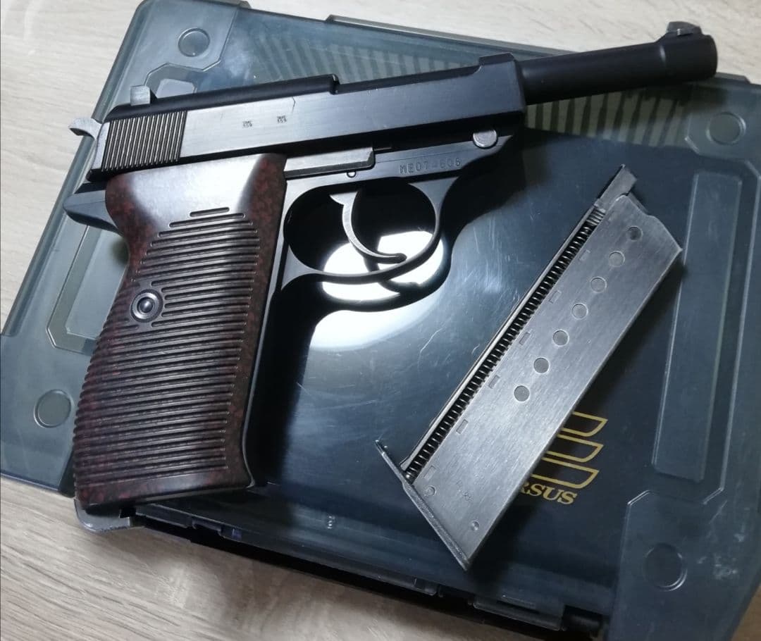 本日終了⭐マルゼン ワルサーP38ガスブロ&新品世田谷グリップ&マガジンセット