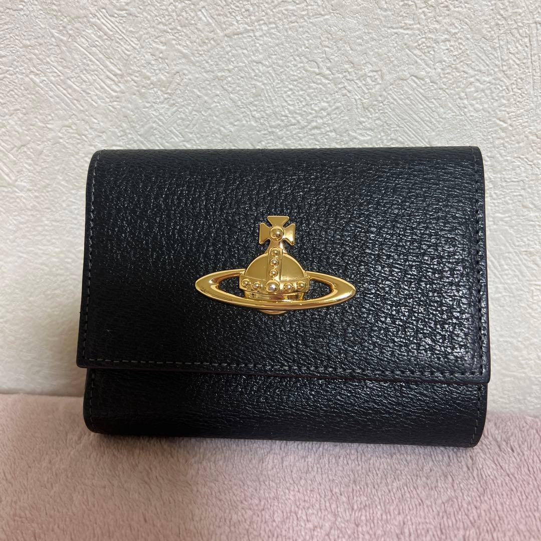 ViVienne Westwood 3つ折り財布　ブラック
