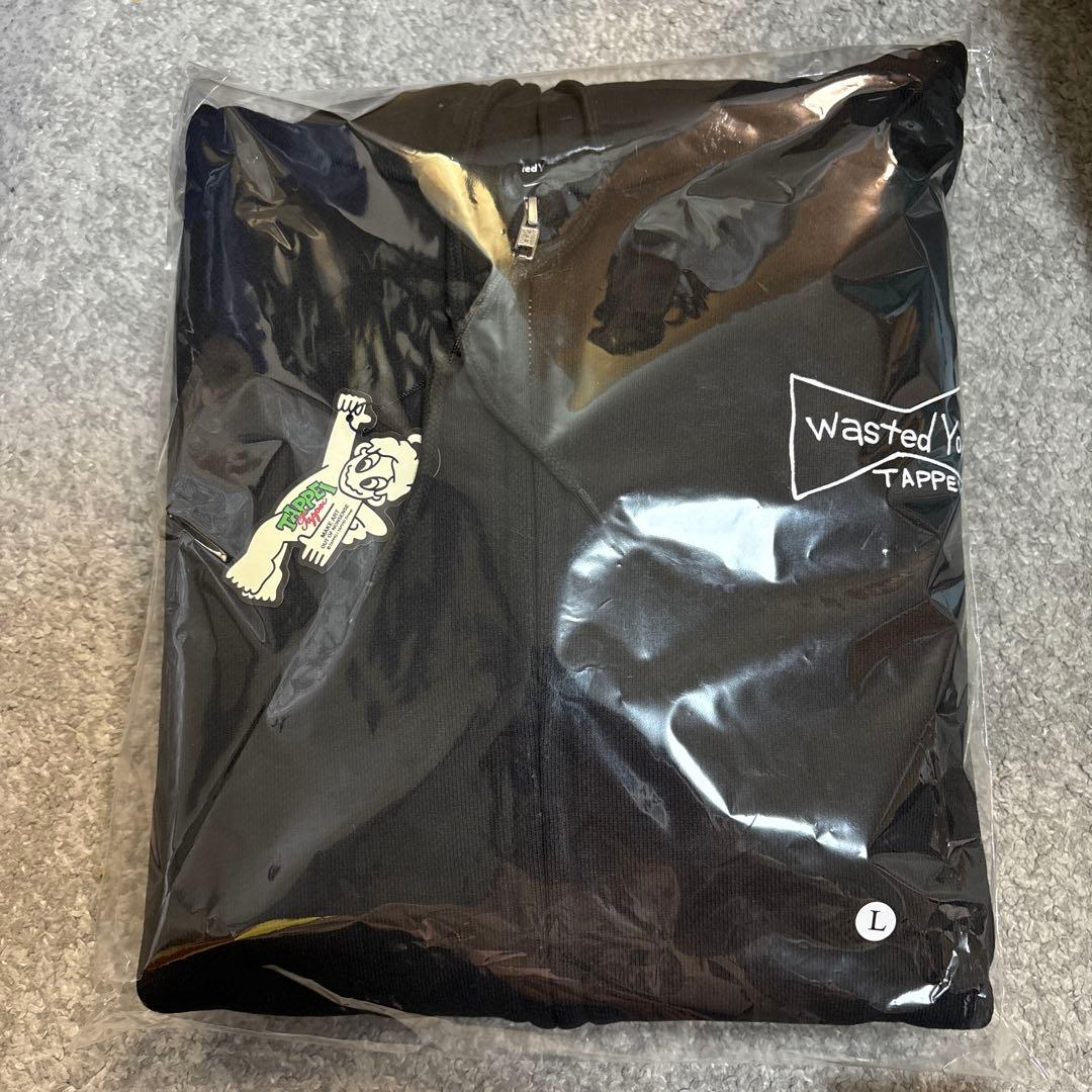 VERDY TAPPEI ZIP HOOD Black 黒　サイズL