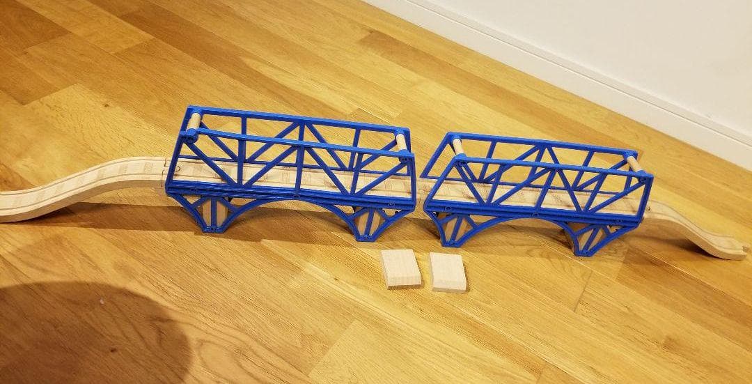 きかんしゃトーマス　木製レール ソドー　ベイブリッジ