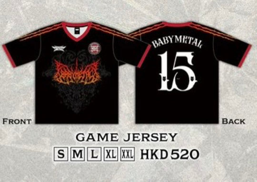 【新品未開封】BABYLアジアツアー限定GAME JERSEY Lサイズ