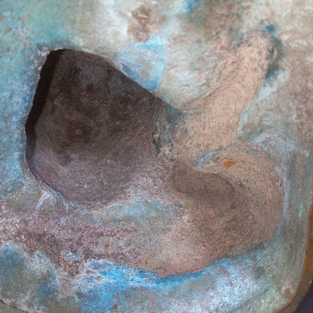 北村西望 「慈愛」 ブロンズ像 猿の親子