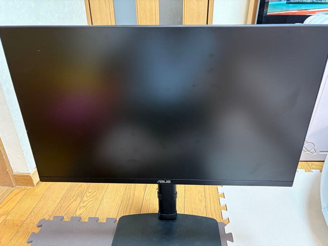 ASUS 27インチモニター 高低変更可能