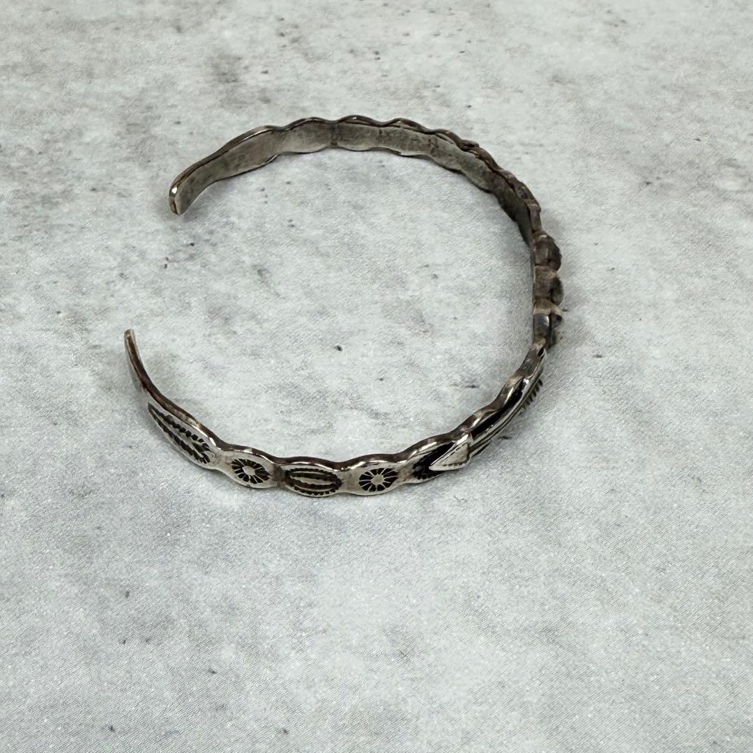 Arrow Novelty ヴィンテージ シルバーバングル vt VINTAGE