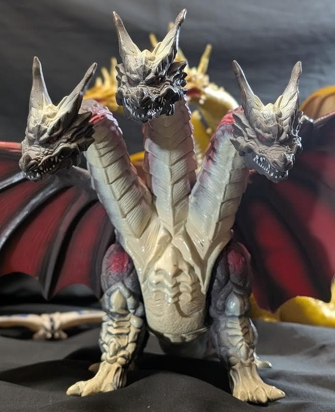 キングギドラ・デスギドラ・ダカーラ他「平成モスラ」登場（バンダイ）５体セット＋１