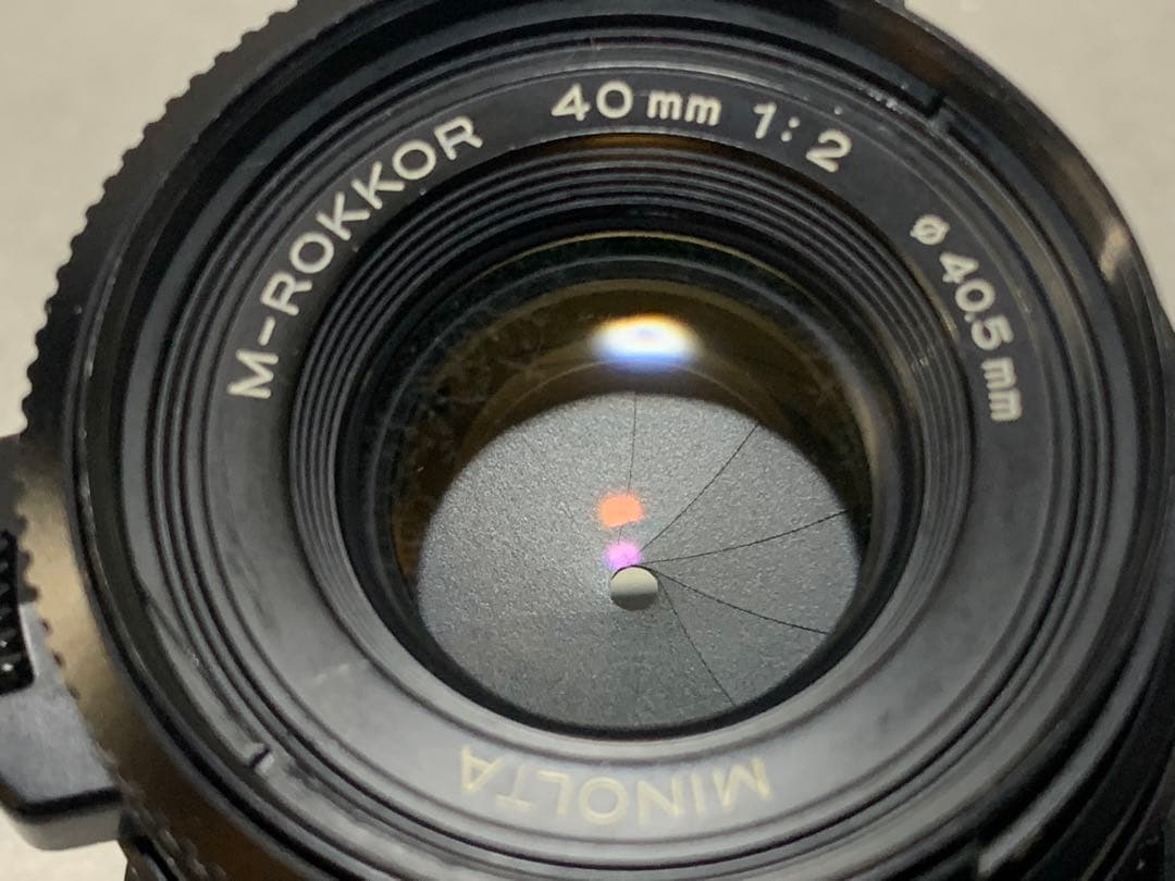 フィルムカメラ MINOLTA M ROKKOR 40mm 1:2