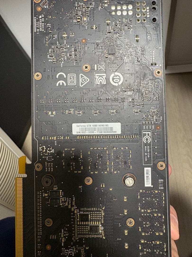 GeForce GTX1080グラフィックボード　【ジャンク】