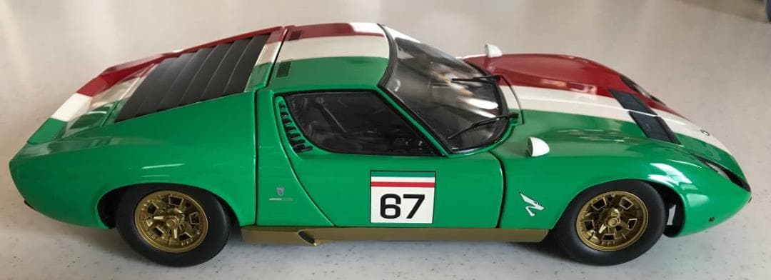 ★激レア 1000台限定★ 中古 京商 ランボルギーニ ミウラ サーキットの娘