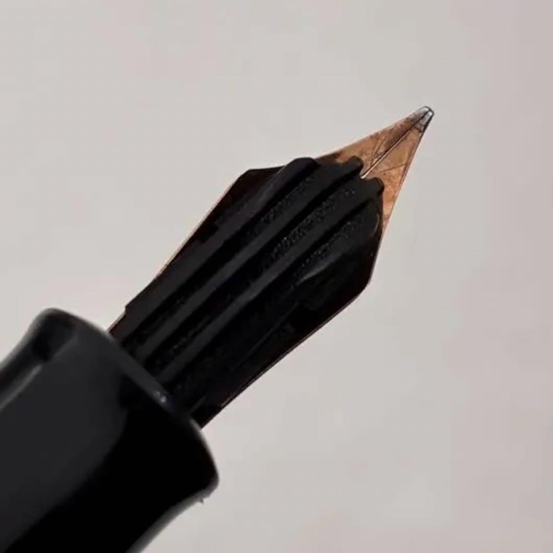 ヴィンテージ万年筆 ペリカン Pelikan 140 緑縞 14K F 書写可能