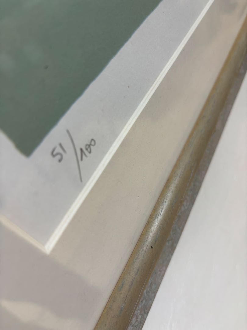 額装　アート　サイン入り　デシェルプレトレ　絵画 インテリア