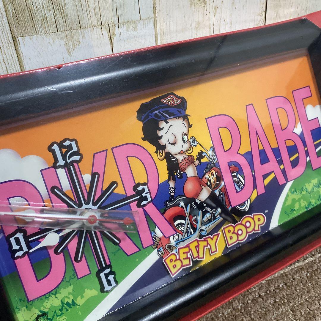 【USA製】Betty Boop ベティブープ　 ウォールクロック　壁掛け時計