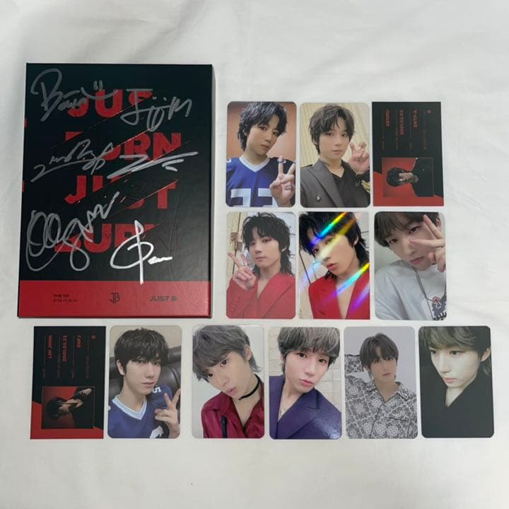 JUSTB サインアルバム ゴヌ トレカ ヨントン
