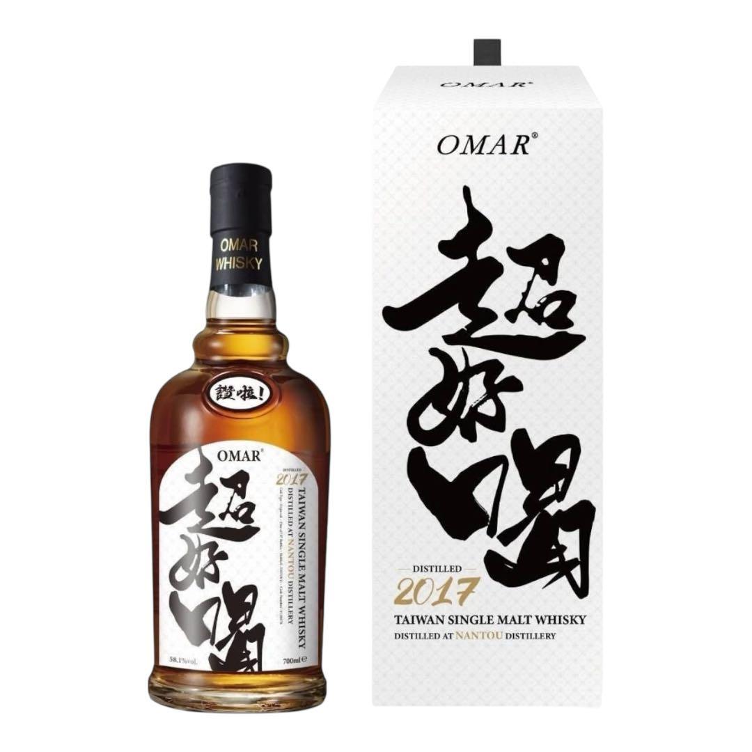 台湾産OMAR シングルカスク ウイスキー 「超好喝」（最高に美味しい）