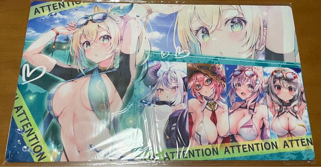 ホロライブ  6期生 水着 秘密結社holox いろは プレイマット 新品未開封