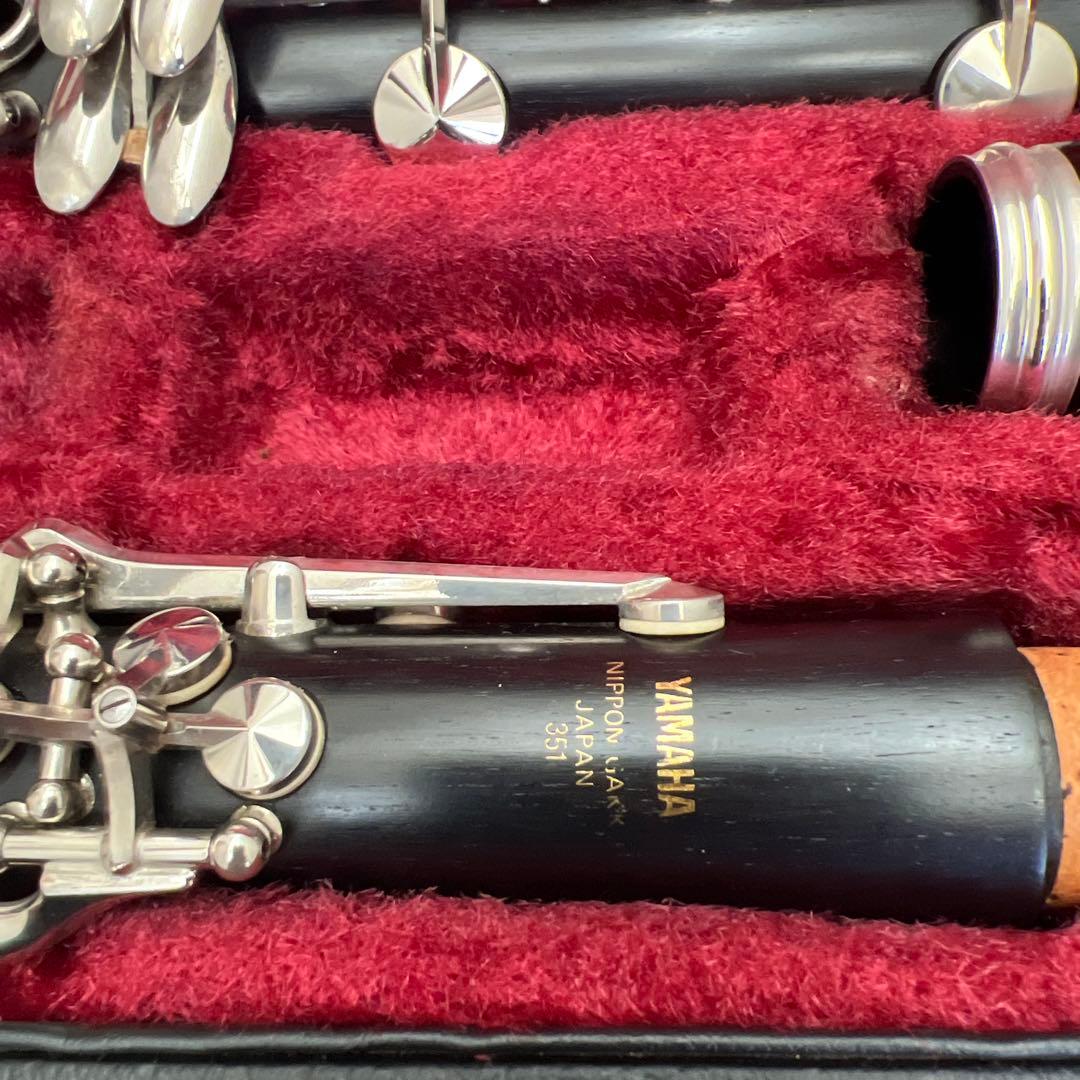 YAMAHA クラリネット 351 木製 ケース付き