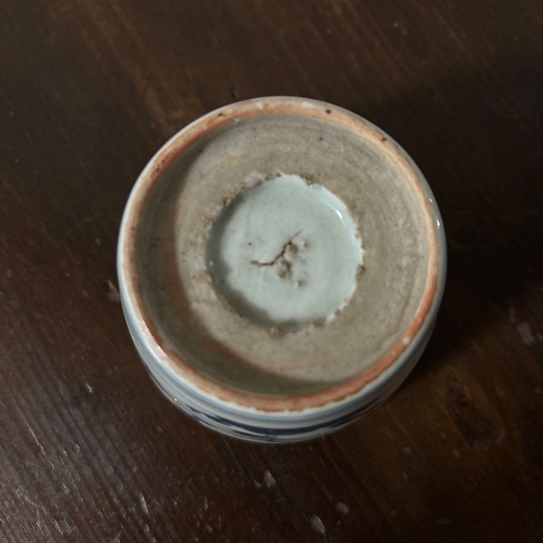 古伊万里蕎麦猪口5点　アンティーク　酒器　懐石　古道具　骨董　検:李朝