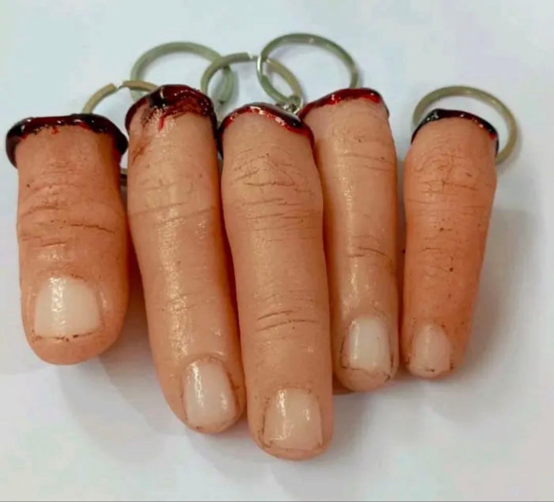 5本指　人差し指　中指　小指　親指　薬指　キーホルダー #キーホルダー #指