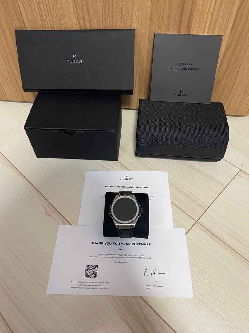 HUBLOT GEN3 スマートウォッチ　新型　新品同様　ウブロ
