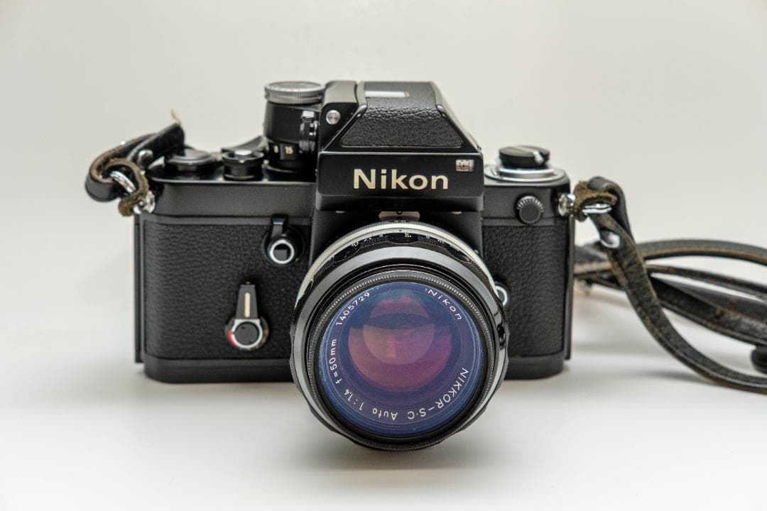 Nikon Nikon F2 フォトミック レンズ50mm1.4　皮ケース付き