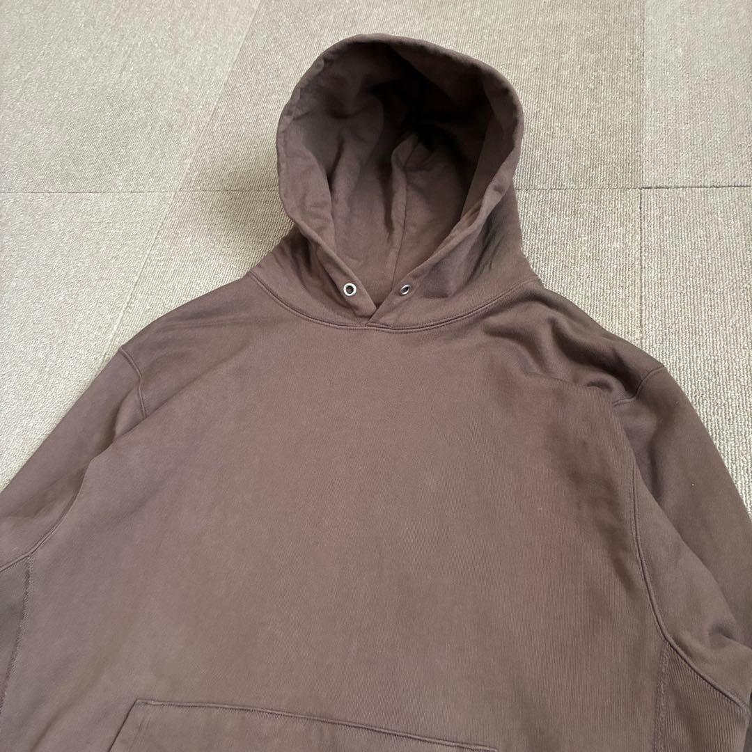 CIOTA 吊り裏毛 スウェット パーカー 茶 6 スビンコットン 日本製