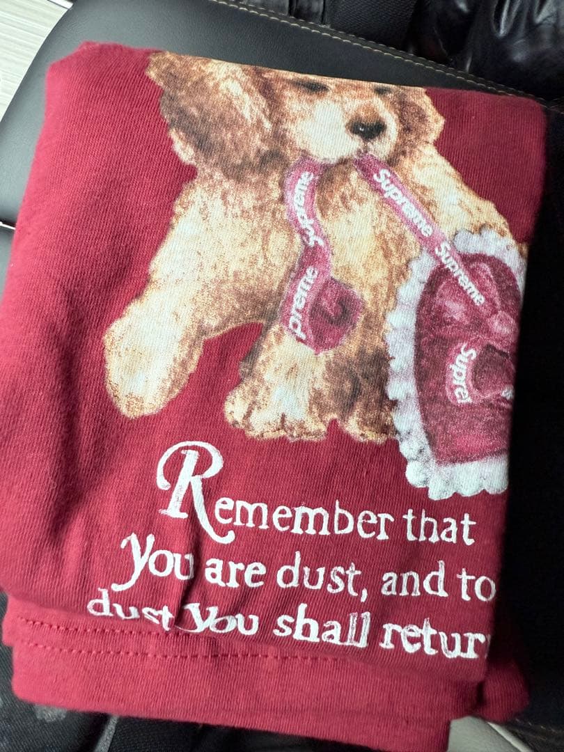 supreme Dust Tee Cardinal Lサイズ