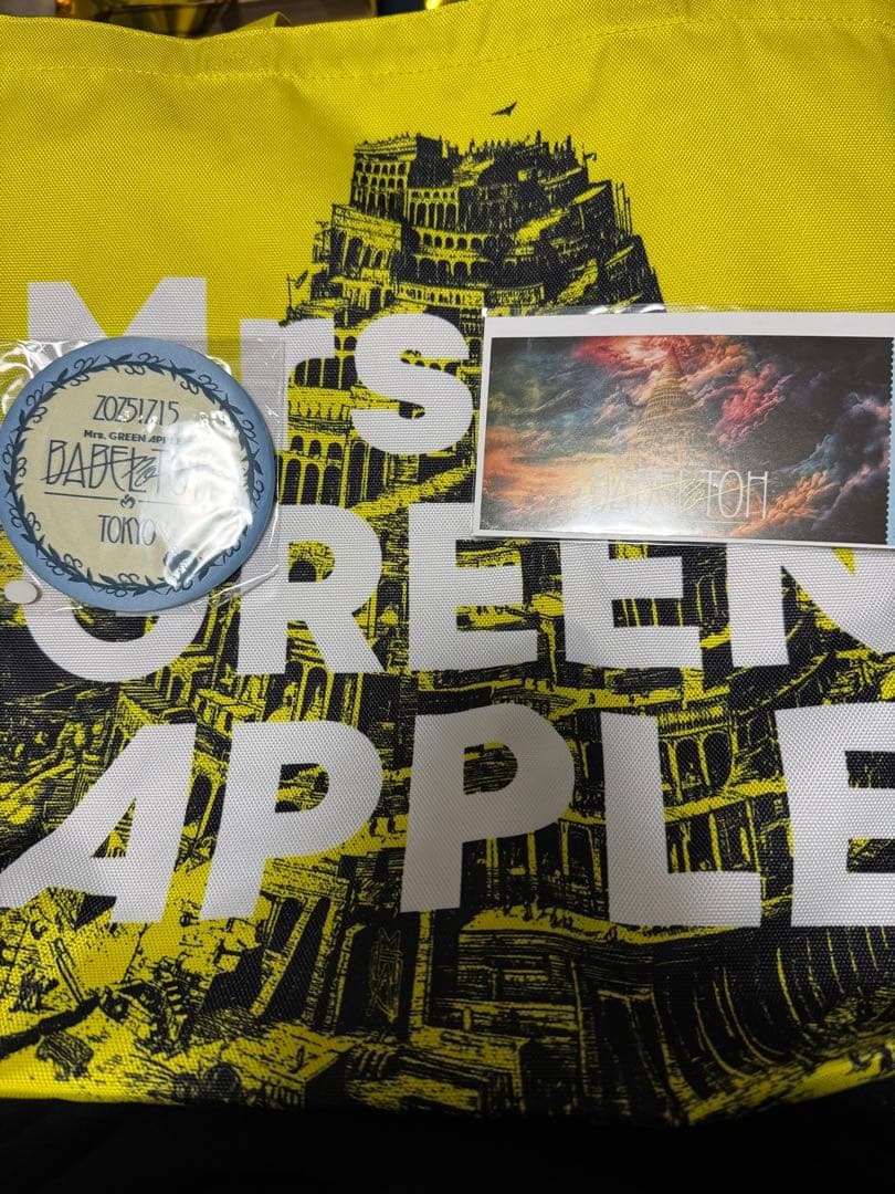 Mrs. GREEN APPLE バベルの塔　ringojam 特典