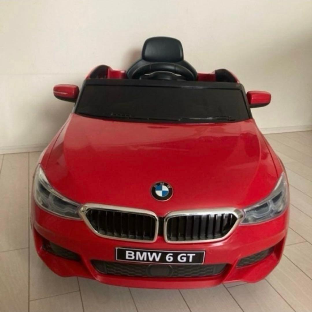 正規ライセンス BMW 6 GT 電動乗用カー 乗用玩具 赤