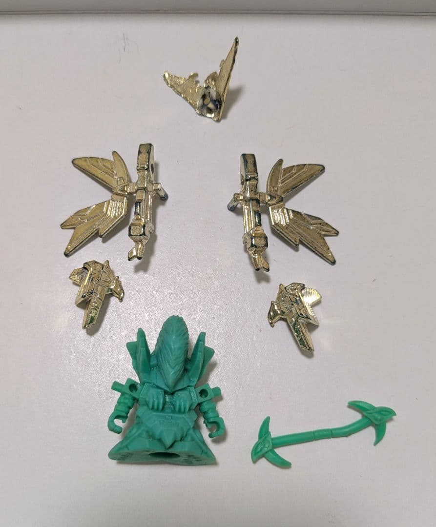 ガン消し　真駆参大将軍　緑