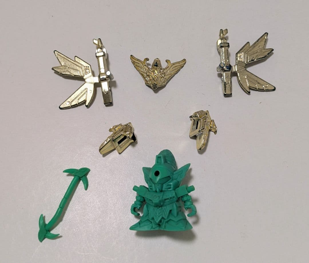 ガン消し　真駆参大将軍　緑