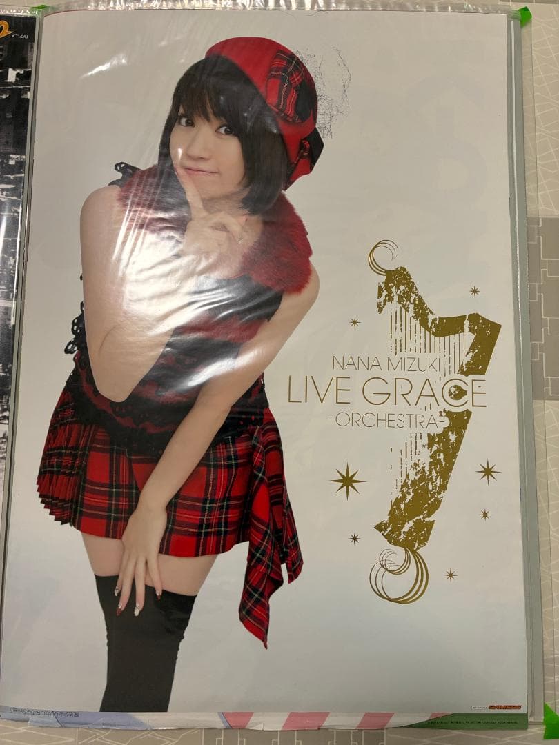 B2ポスターギャラリー（封入シート10枚）+水樹奈々ポスター多数