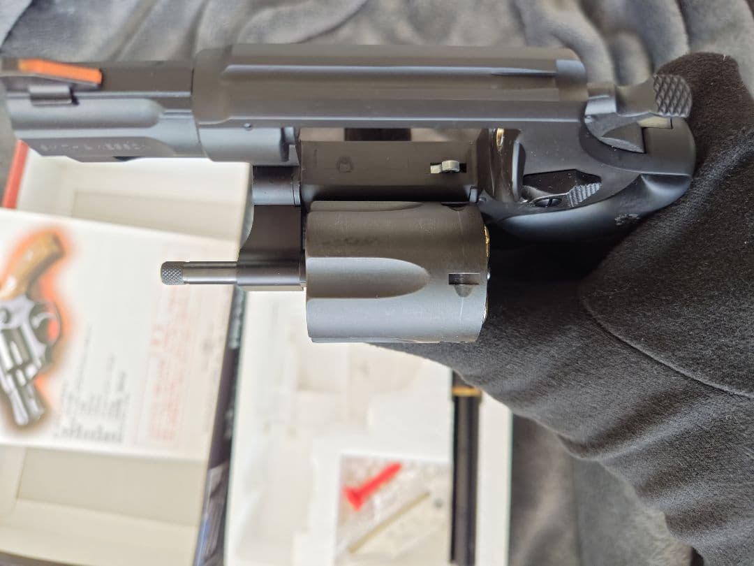 タナカ S&W M36 PC 2in HW 実物ホーグラバーグリップ付き